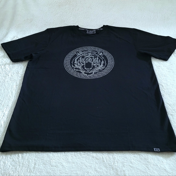 Casa Moda Couture Rhinestone💎 Tiger Head🐯 Tee👕 - NWT - Picture 13 of 15
